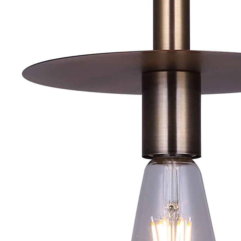 Canarm Viggo 1 Light 8" Pendant, Gold
