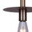Canarm Viggo 1 Light 8" Pendant, Gold