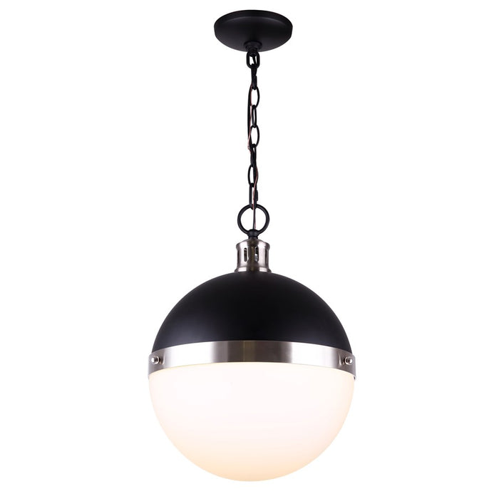 Canarm Delta 1 Light 13" Pendant, Black