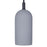 Canarm Jack 1 Light 4.75" Pendant, Black/Grey