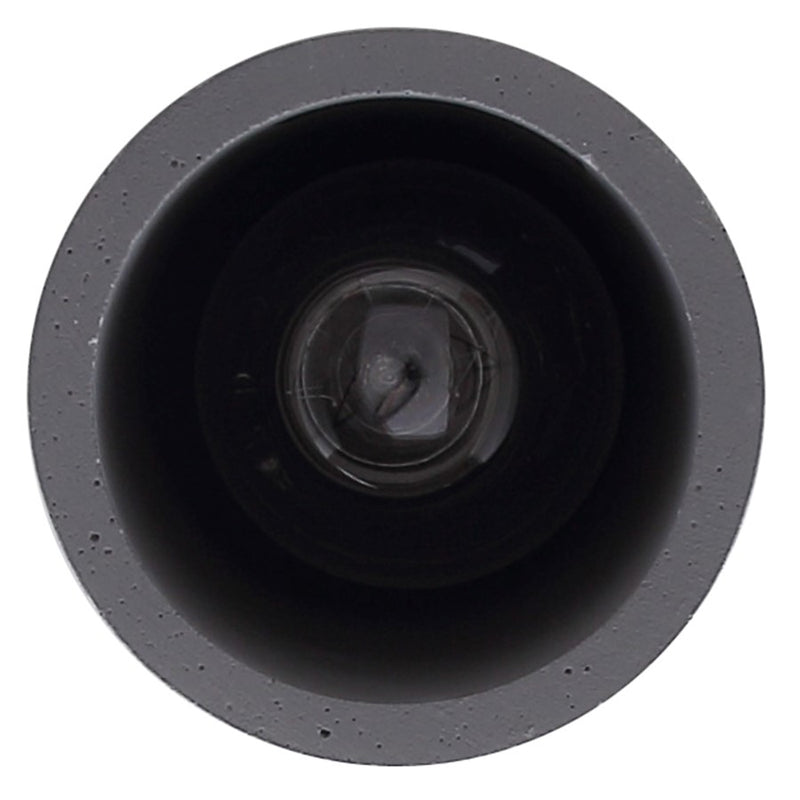 Canarm Jack 4.75in 1-Light Pendant | Matte Black and Grey Cement | Kitchen Island & Dining Room | 4.75 x 4.75 x 12 in | Model IPL729B01BK-GY