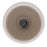 Canarm Jack 1 Light 6" Pendant, Matte Black/Grey White
