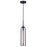 Canarm Eloise 1 Light 4.75" Pendant, Matte Black