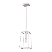 Canarm Wexford 6in 1-Light Pendant | Brushed Nickel Metal | Kitchen Island & Dining Room | 6 x 6 x 20 in | Model IPL763A01BN