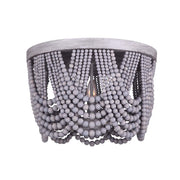 Canarm Kipling 15in 3-Light Semi Flush Mount | Grey Metal | Living Room & Bedroom | 15 x 15 x 11 in | Model ISF1001A03BGY