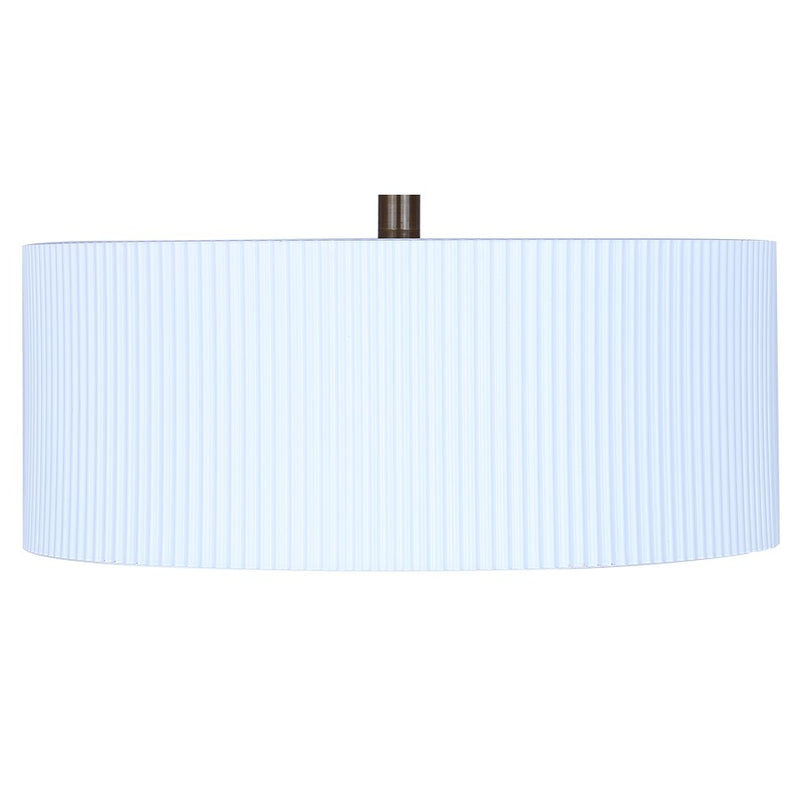 Canarm Rexton 2 Light 13" Semi Flush Mount, Matte White