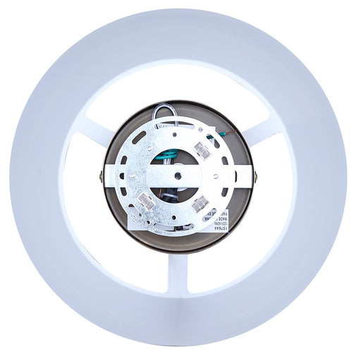 Canarm Daxton 1 Light 12.75" Semi Flush Mount, Matte White