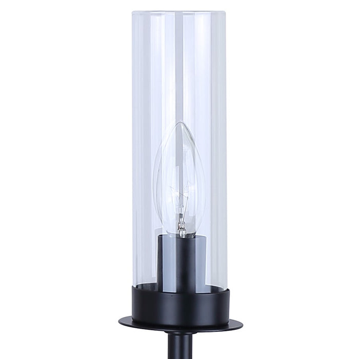 Canarm Benson 3 Light 16" Semi Flush Mount, Brushed Nickel