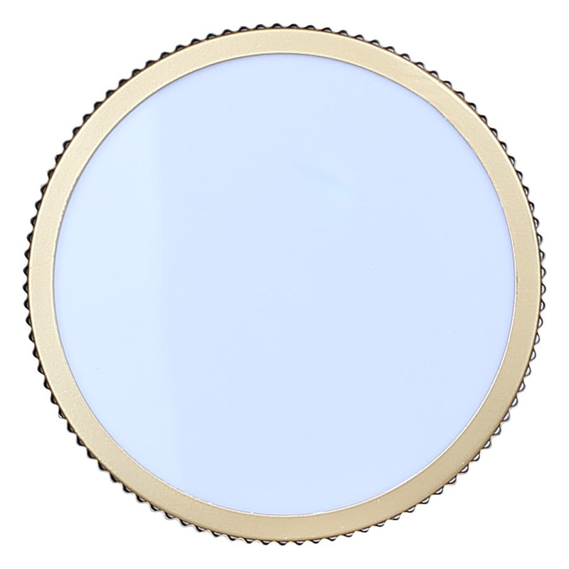 Canarm Scarlett 1 Light 8" Semi Flush Mount, Painted Gold