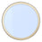 Canarm Scarlett 1 Light 8" Semi Flush Mount, Painted Gold
