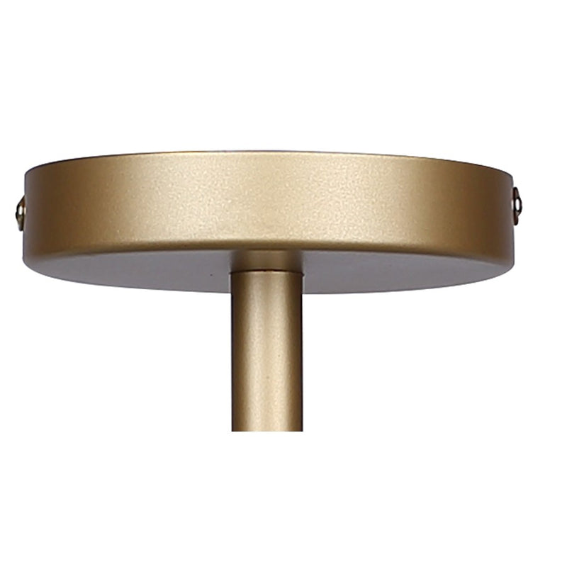 Canarm Scarlett 2 Light 18" Semi Flush Mount, Painted Gold
