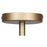 Canarm Scarlett 2 Light 18" Semi Flush Mount, Painted Gold