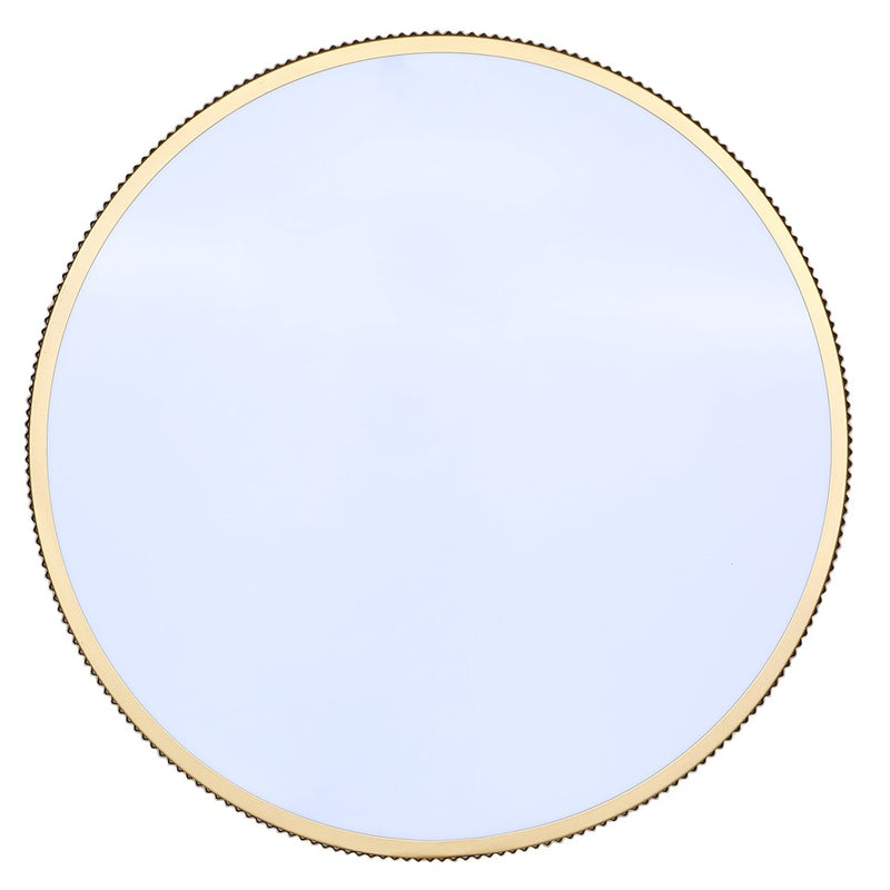 Canarm Scarlett 18in 2-Light Semi Flush Mount | Painted Gold and Ribbed Metal | Kitchen & Dining Room | 18 x 18 x 9.75 in | Model ISF1208A02PGD
