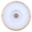 Canarm Eve 1 Light 12" Semi Flush Mount, Gold