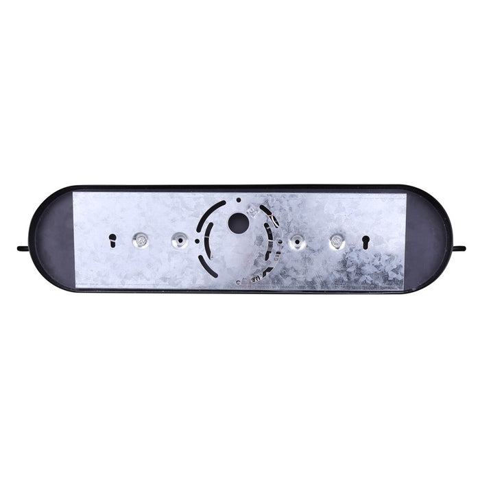 Canarm Leal 4 Light Suspended Track Lighting, Black