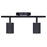 Canarm Rexton 2 Light Track Lighting, Black