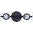 Canarm Rexton 2 Light Track Lighting, Black