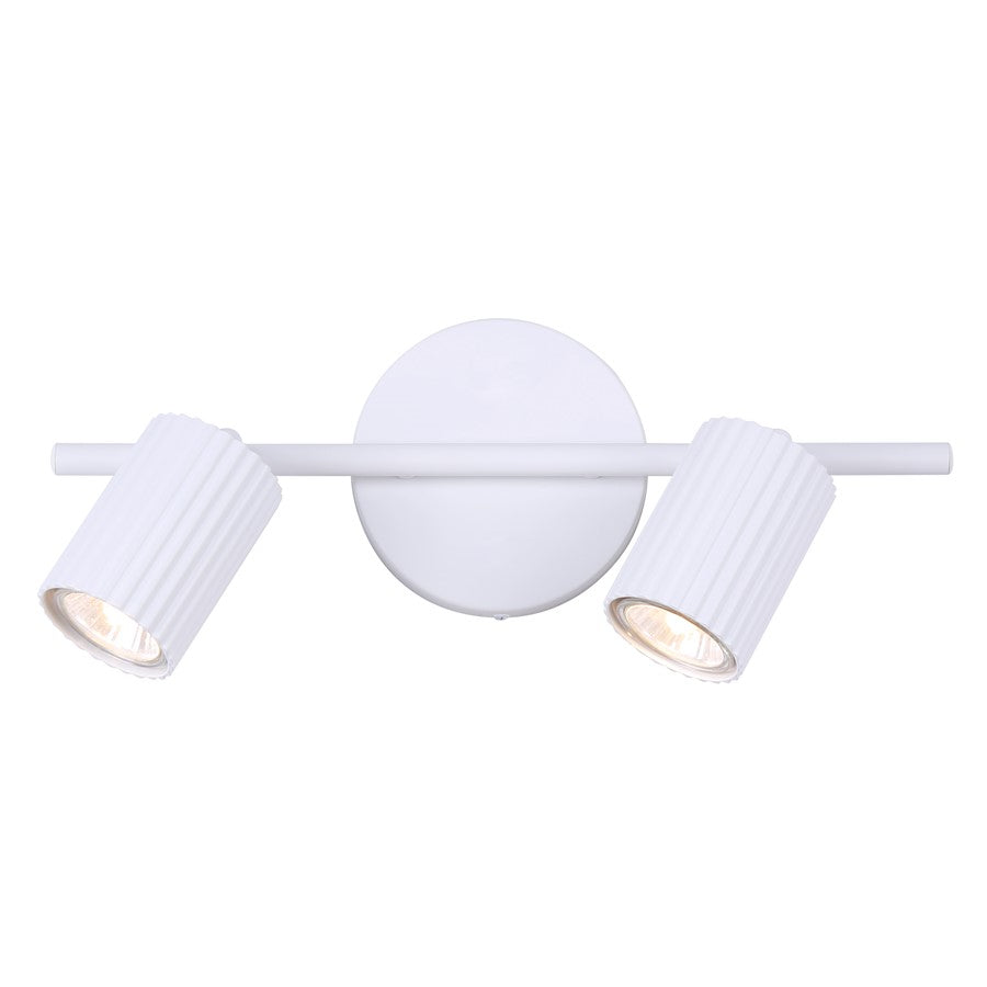 Canarm Rexton 2 Light Track Lighting, White - IT1119A02WH10
