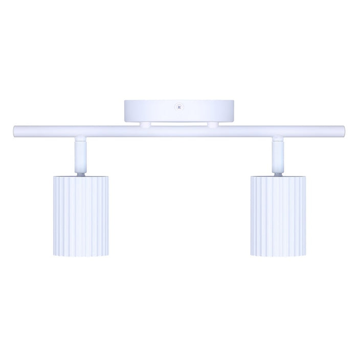 Canarm Rexton 2 Light Track Lighting, White