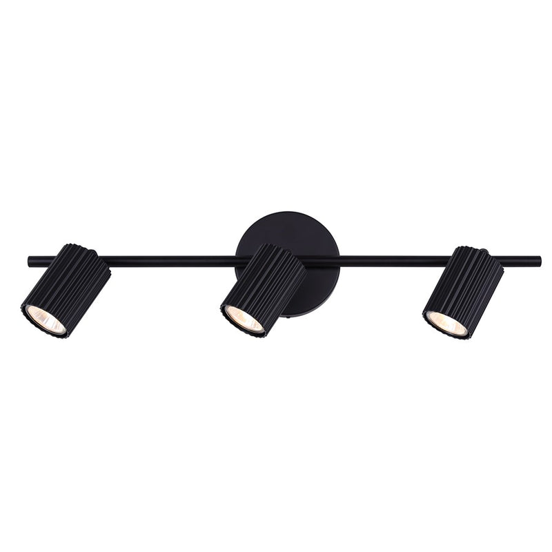 Canarm Rexton 3-LT Track Lighting, Black
