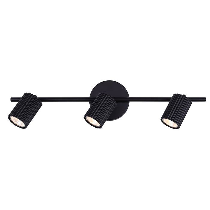 Canarm Rexton 3 Light Track Lighting, Black - IT1119A03BK10