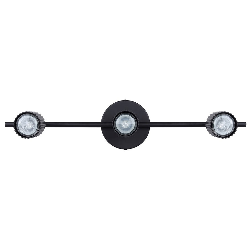 Canarm Rexton 22in 3-Light Track Lighting | Matte Black | Kitchen & Living Room | 22 x 5 x 7 in | Model IT1119A03BK10