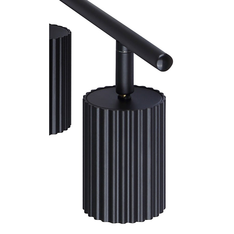 Canarm Rexton 4 Light Track Lighting, Black