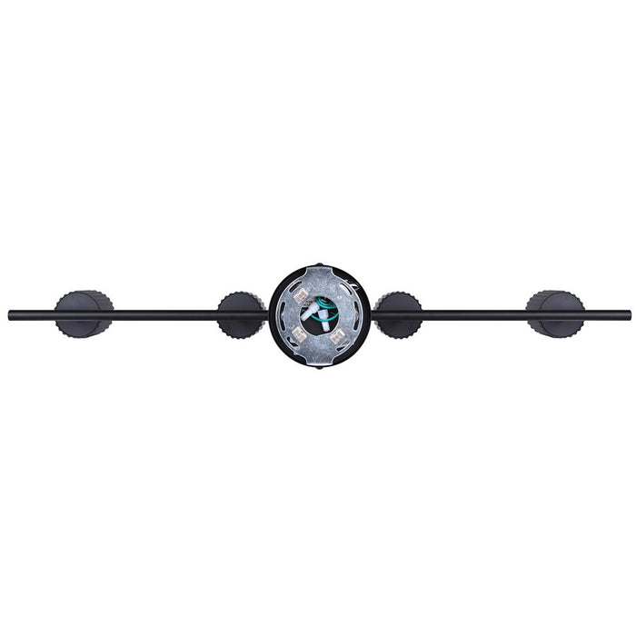 Canarm Rexton 4 Light Track Lighting, Black