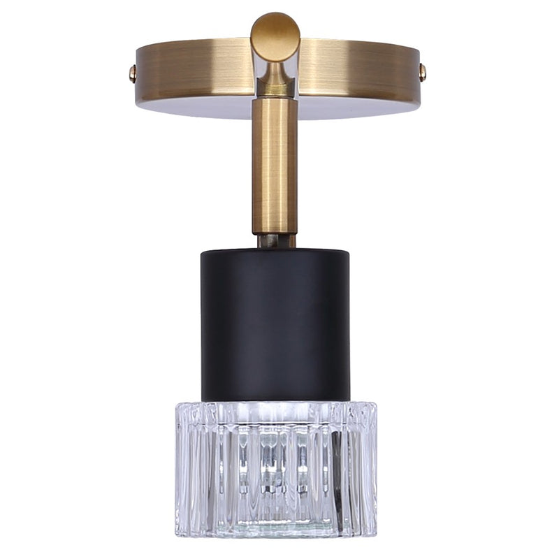 Canarm Elsee 4 Light Track Lighting, Black