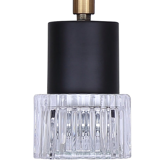 Canarm Elsee 4 Light Track Lighting, Black