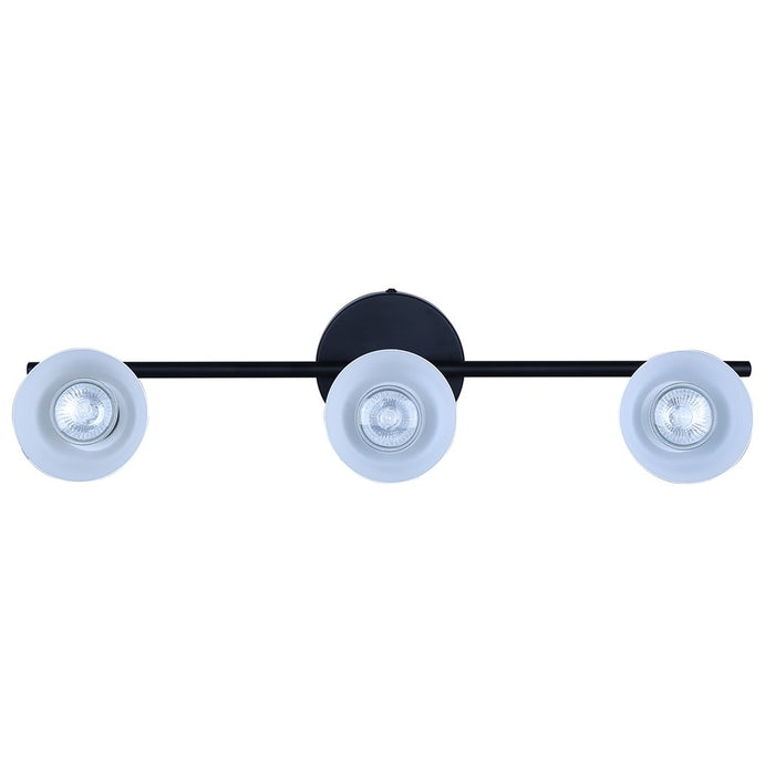 Canarm Radley 3 Light Track Lighting/50W, Black/White