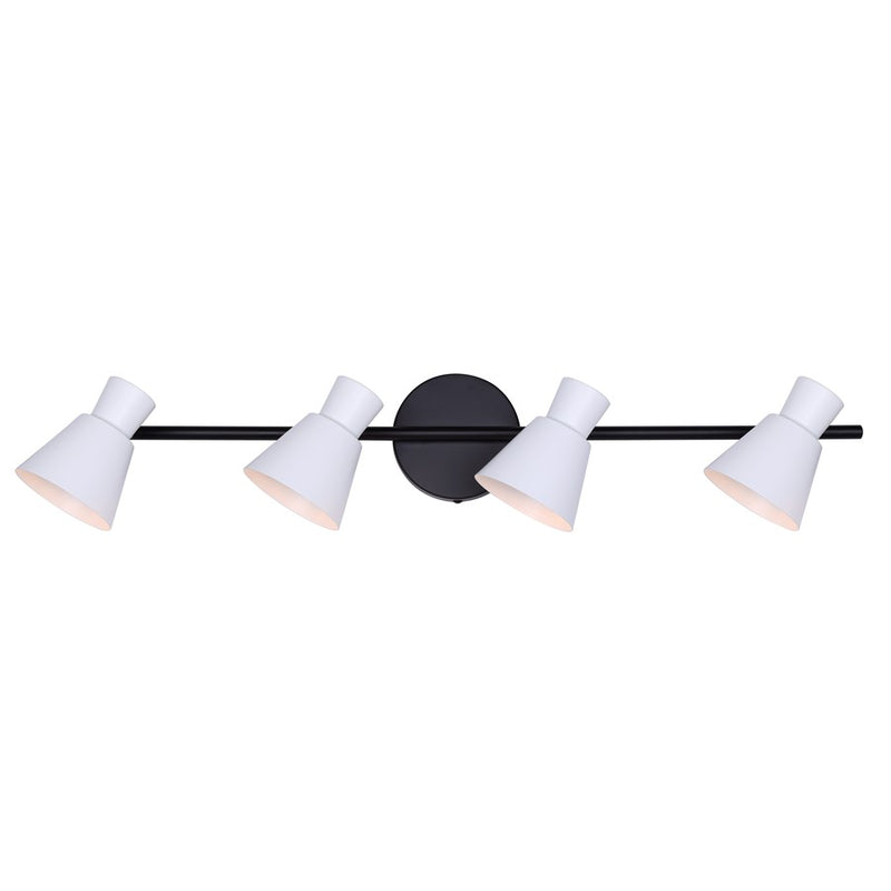 Canarm Radley 4 Light Track Lighting, White