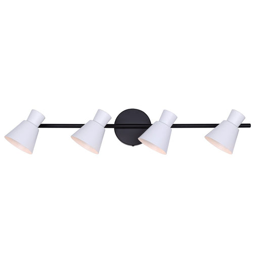 Canarm Radley 4 Light Track Lighting, White - IT1163A04BW10