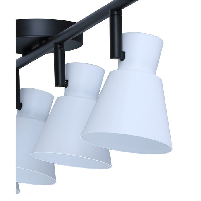 Canarm Radley 4 Light Track Lighting, White