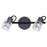 Canarm Owen 2 Light Track Lighting, Black