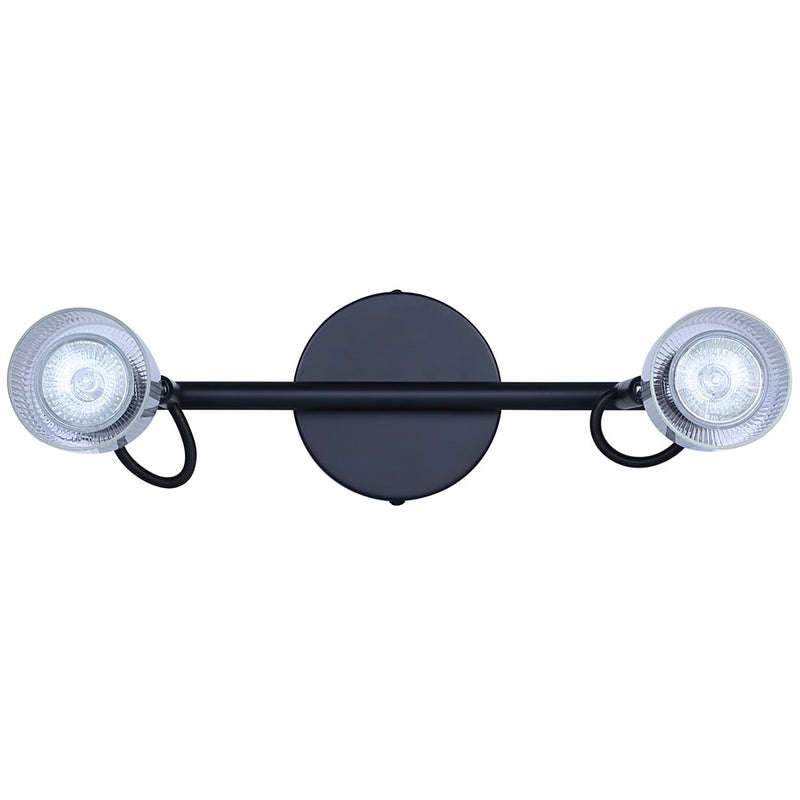 Canarm Owen 2 Light Track Lighting, Black