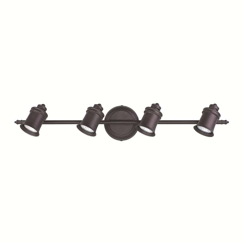 Canarm Taylor 29in 4-Light Track Lighting Kit | Oil Rubbed Bronze Steel | Kitchen & Living Room Accent | 29 x 4.75 in | Model IT299A04ORB10