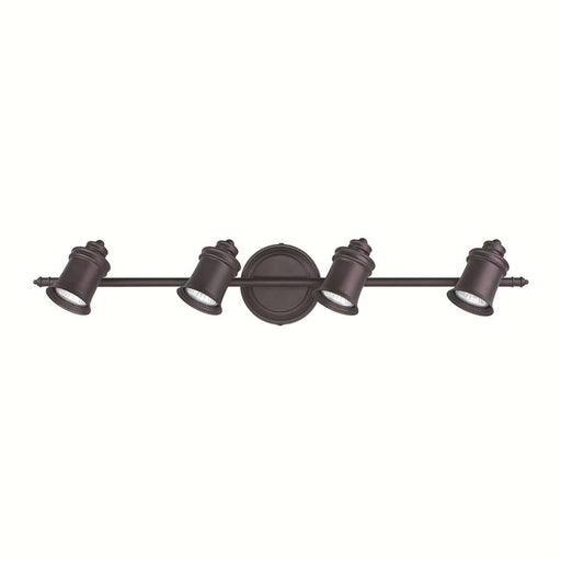 Canarm Taylor 29in 4-Light Track Lighting Kit | Oil Rubbed Bronze Steel | Kitchen & Living Room Accent | 29 x 4.75 in | Model IT299A04ORB10