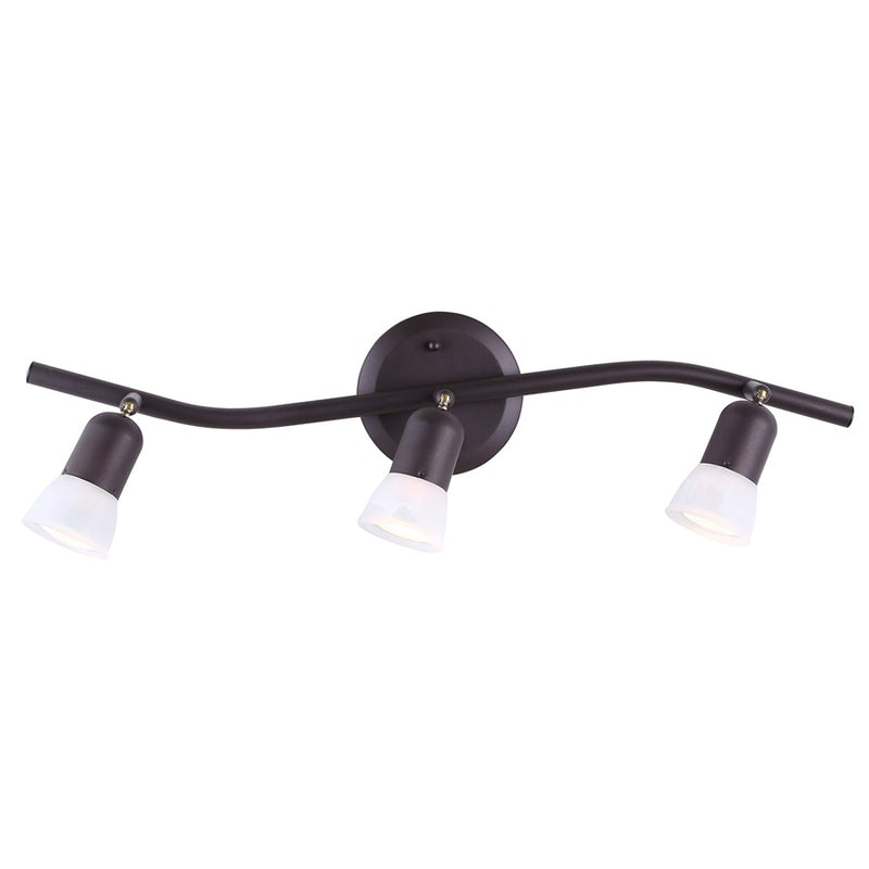 Canarm James 3 Light Track Lighting, Oil Rubbed Bronze