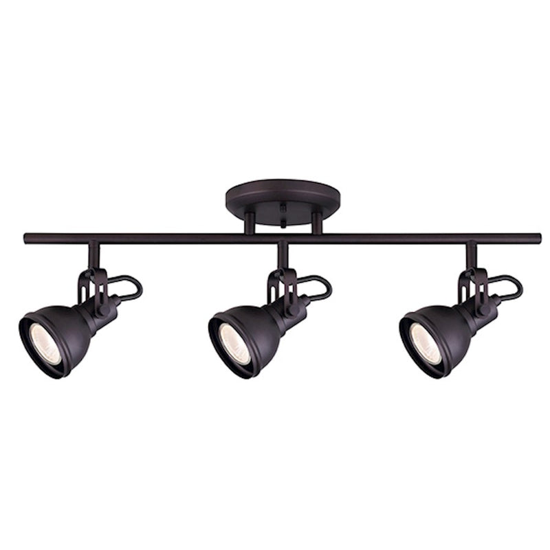 Canarm Polo 22.5in 3-Light Track Light | Oil Rubbed Bronze | Kitchen Island & Dining Room | 22.5 x 8.5 in | Model IT622A03ORB10