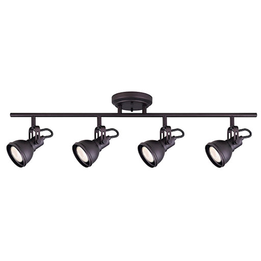 Canarm Polo 29in 4-Light Track Light | Oil Rubbed Bronze | Kitchen Island & Dining Room | 29 x 8.5 in | Model IT622A04ORB10
