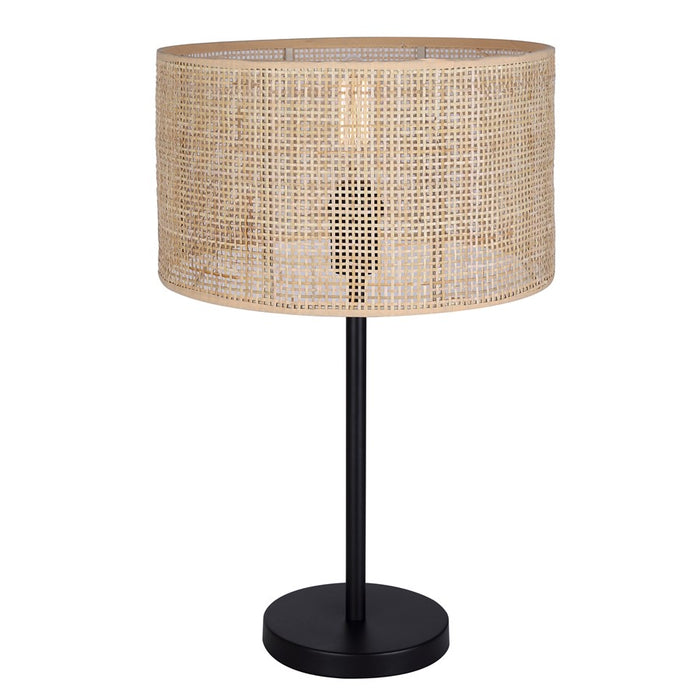 Canarm Bellamy 1 Light 22" Table Lamp, Matte Black - ITL1149A22BK-NR