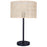 Canarm Bellamy 1 Light 22" Table Lamp, Matte Black