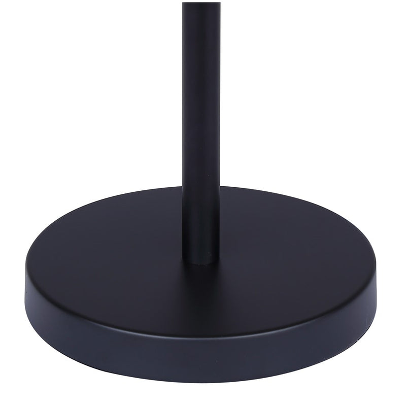 Canarm Bellamy 1 Light 22" Table Lamp, Matte Black