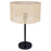 Canarm Bellamy 1 Light 22" Table Lamp, Matte Black
