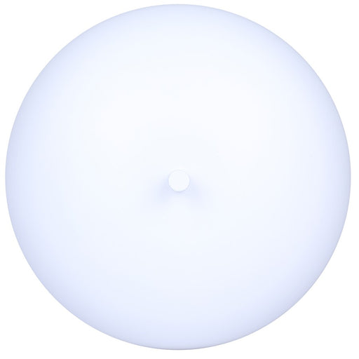 Canarm Caleb 1 Light 19" Table Lamp, Matte White/Faux Wood