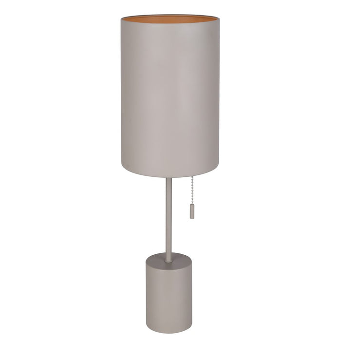 Canarm Flint 1 Light 23" Table Lamp, Grey - ITL1164A23GY