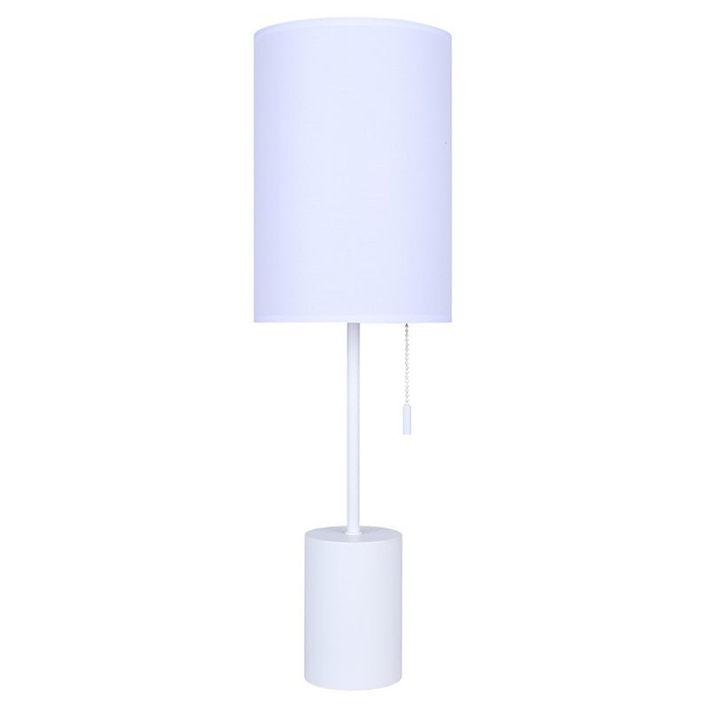 Canarm Flint 1 Light 23" Table Lamp, White