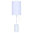 Canarm Flint 1 Light 23" Table Lamp, White