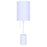 Canarm Flint 1 Light 23" Table Lamp, White